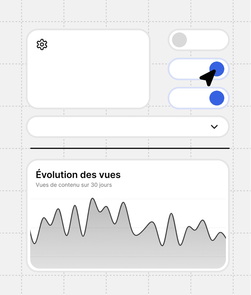 Création de Métriques - Interface drag & drop no-code